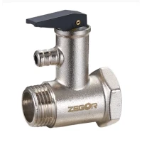 Запобіжний клапан для бойлера ZEGOR з ручкою 1/2"