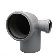 Коліно 110х50х90° (праве) Instalplast