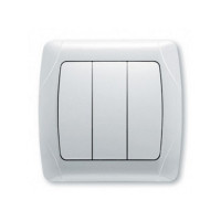 Вимикач VI-KO Carmen білий 3кл