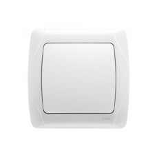 Вимикач VI-KO Carmen білий 1кл