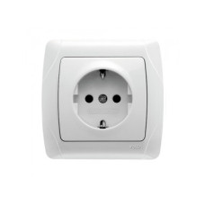 Розетка VI-KO одинарна з заземленням