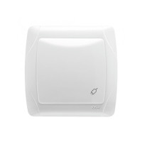 Розетка VI-KO одинарна з кришкою