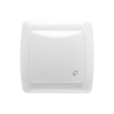 Розетка VI-KO одинарна з кришкою