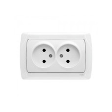 Розетка VI-KO двойна без заземлення