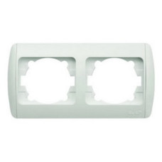 Рамка ELBI ZIRVE Fixline біла 2-на горизонтальна
