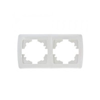 Рамка VI-KO Carmen біла 2-на горизонтальна