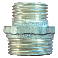 Ніпель редукційний 1"-3/4" (25-20) ЗЗ латунь УКР Дніпро