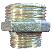 Ніпель редукційний 3/4"-1/2" (20-15) ЗЗ латунь УКР Дніпро