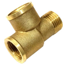 Трійник 3/4" ВВЗ латунь SF