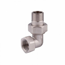 Згін-американка 1" кутова хром SD-FORTE