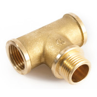 Трійник 3/4" ВЗВ латунь SF