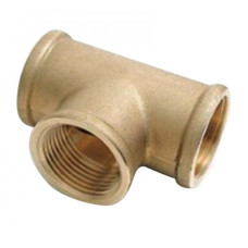 Трійник 1" ВВВ латунь SF