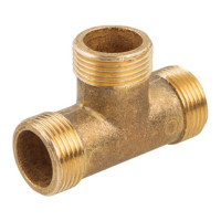 Трійник 1/2" ЗЗЗ латунь SF