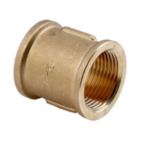 Муфта 1/2" ВВ латунь SF