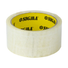Скотч пакувальний прозорий 45мм×100м SIGMA