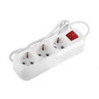 Переноска 3 м з/з (Електрум 3 колодки з вимикачем)