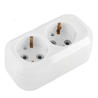 Колодка (2 елементи 16 А з заземленням)