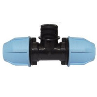 Трійник ПНД 25-1"-25 з.р. VS Plast