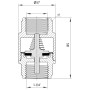 Зворотний клапан 1 1/4" Thermo Alliance