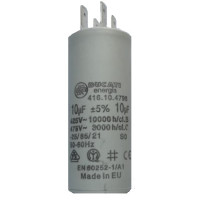 Пусковий конденсатор Ducati 10F - 10 мкФ з клемами