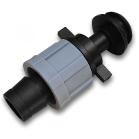 Старт-перехід для крапельної стрічки / з'єднувач з прокладкою для трубки, DSTA07-07L