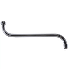 Гусак (вилив) для ванни, сталь, 30 см Master 141