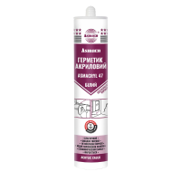 Герметик акриловий білий 280мл (530г) ОАЕ ASMACO