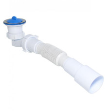 Сифон для душового піддону "Низький" з гофротрубою 40/50, висота 60 мм