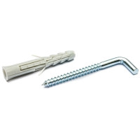 Дюбель розпірний з гаком прямим 12х80