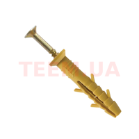 Дюбель забивний потаємний 6х60 (жовтий)