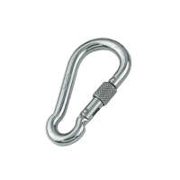 Карабін пожежний з фіксатором DIN5299D ЦБ 7