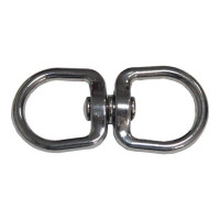 Вертлюг нікельований петля-петля 4,5